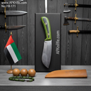 Fixed Blad - Carbon Steel 1095 + G10 Handle + Leather Sheath + 56-58 HRC Drop Point Style No: FB-171