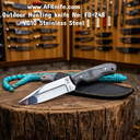 Fixed Blad Clip Point VG10 Steel Knife No: FB-248