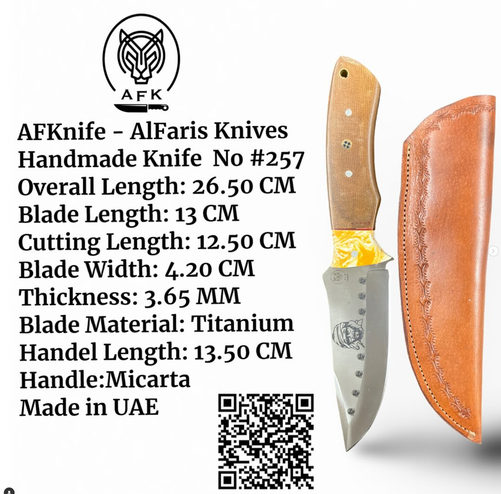 Fixed Blad Knife #257