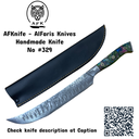 Chef's (kitchen) Damascus VG10 ( Slicing ) knife #330