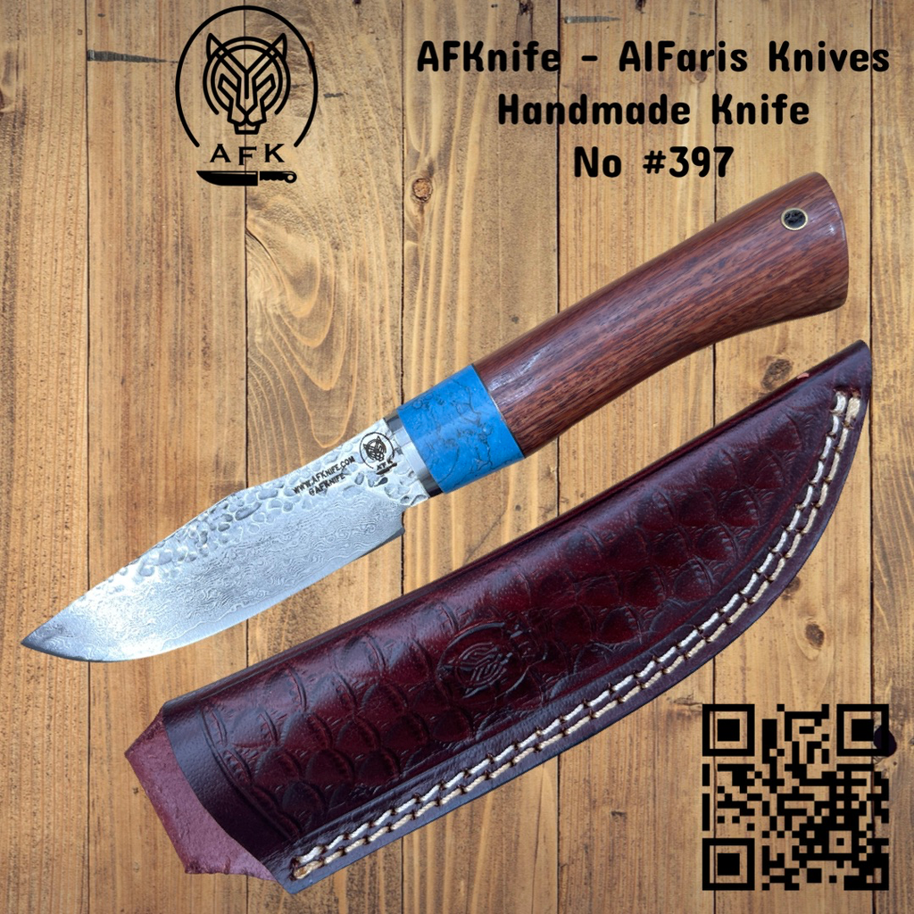 Fixed Blade Clip Point Knife AL-K17 #397