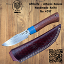 Fixed Blade Clip Point Knife AL-K17 #397