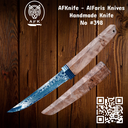 Fixed Blade Skinner Knife AL-K18 #398