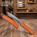 Fixed Blade Damascus VG10 + G10 Handle + G10 Sheath + 58-60 HRC -  Tanto No: FB-406