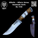 Fixed Blad W.NR 1.4034 German Stainless Steel ( Bowie ) Knife #412