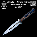 Fixed Blade Dagger ( Double-Edged ) Knife #DE389