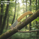 Folding Knife D2 Tool Steel + G10 Handle + 58-60 HRC - Clip Point - No: FK050