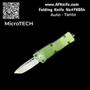 Folding Knife MicroTech Mini ( Auto OTF ) Troodon-M T/E OTF -Tanto Edge - Aluminum Handle No: FK054