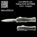 Folding Knife MicroTech Hera ( Auto OTF ) Double Edge Dagger Blade - Aluminium Handle No: FK058