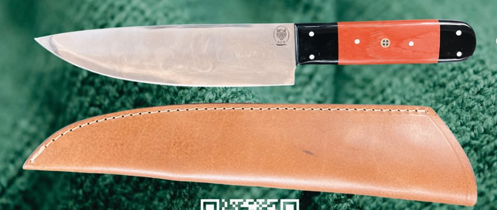 [294 - 32CM] Chef's (kitchen) Titanium Steel ( Butcher ) Knife #294 (32 CM)
