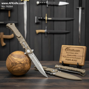 Folding Knife Cold Steel - Luzon ( 8Cr13MoV Steel ) + GFN Handle - Clip Point Style No: FK064