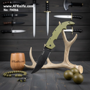 Folding Knife Cold Steel 62NGLVG Large Espada Folding Knife 5.5" Black CTS-XHP Plain Blade, OD Green G10 Handles, Lockback No: FK066
