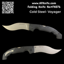 Folding Knife Cold Steel Voyager Large Vaquero Tri-Ad Lock Knife (5.5" Stonewash CTS-XHP) No: FK076