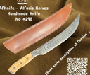 Fixed Blad Skinner Damascus VG10 Knife #298