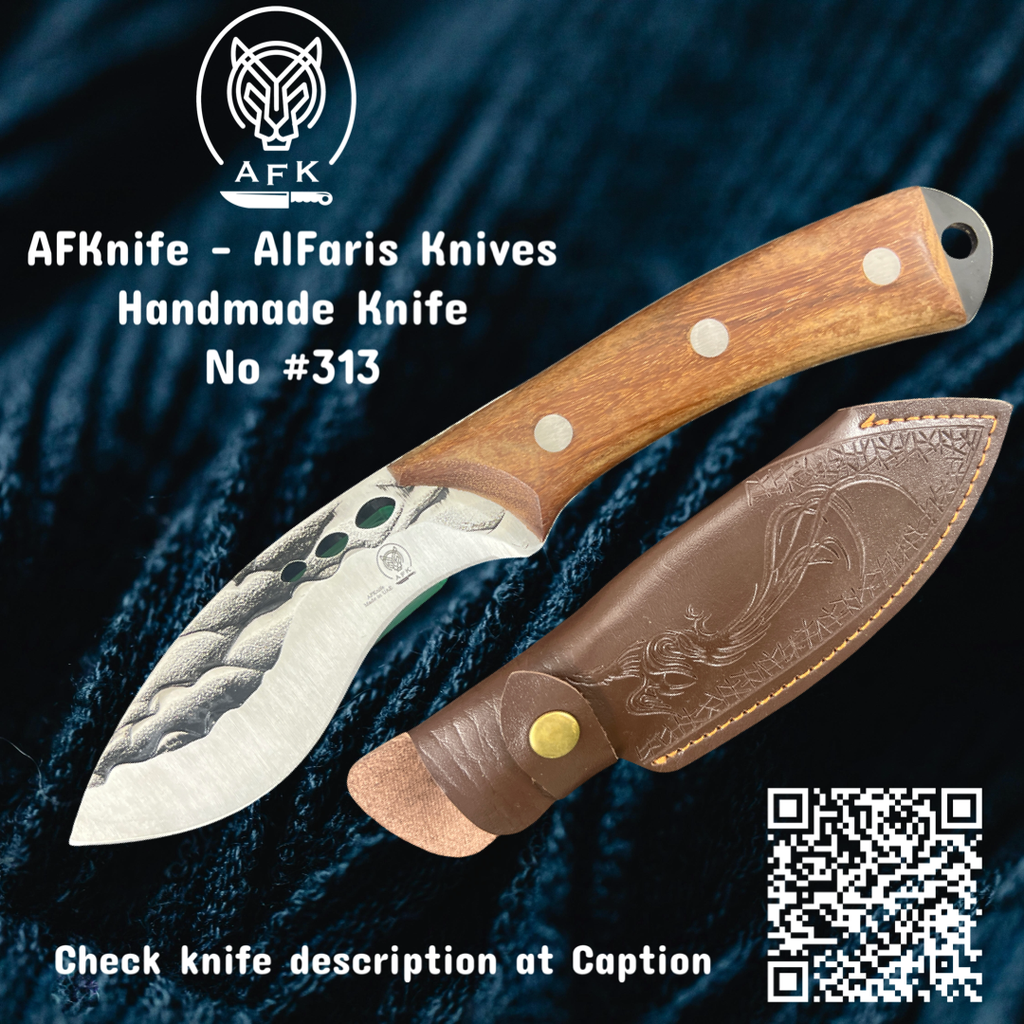 [Kuk313] Fixed Blade Carbon Steel 1095 Kukri Knife #Kuk313