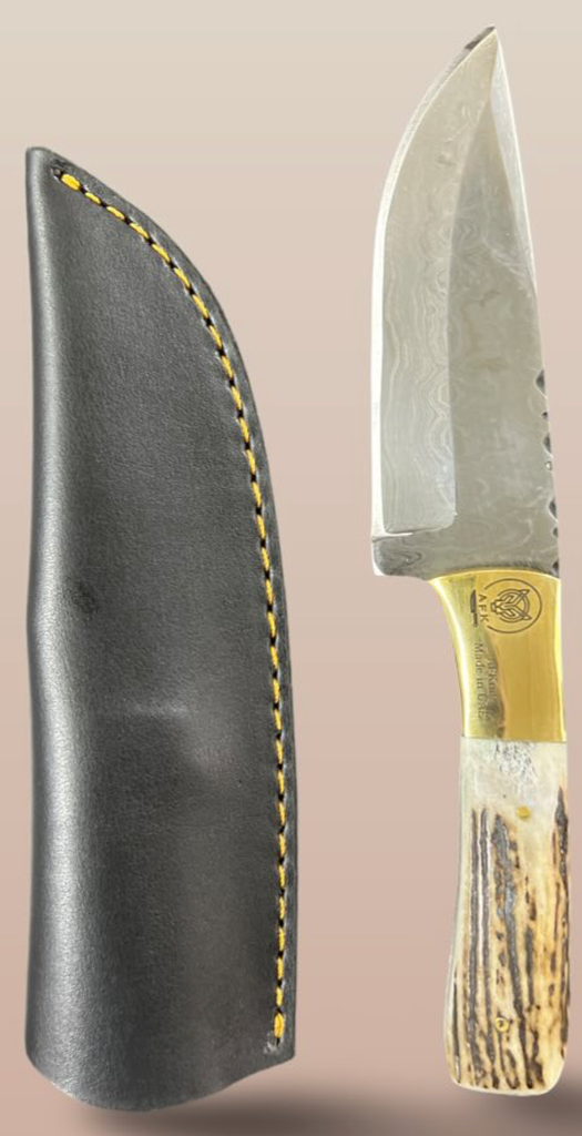 Fixed Blade Drop Point Knife #HRN148