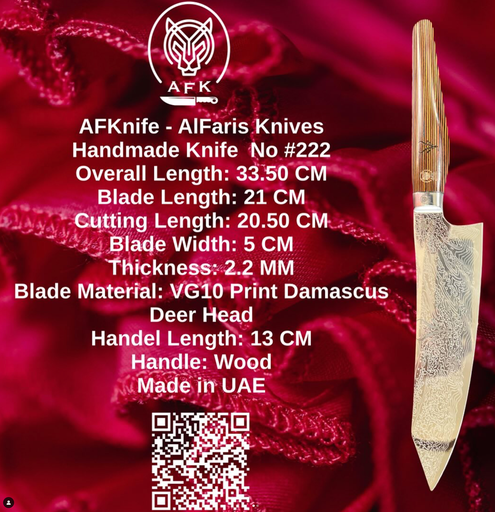 [222] Chef's knives (kitchen knives) #222