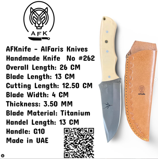 [262] Fixed Blad Knife #262