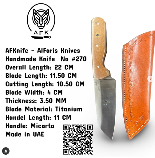 [270] Fixed Blad Knife #270