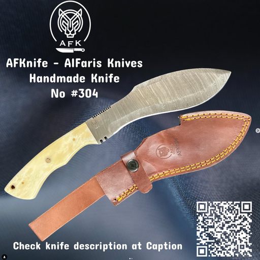 [Kuk304] Fixed Blade Kukri Knife #Kuk304