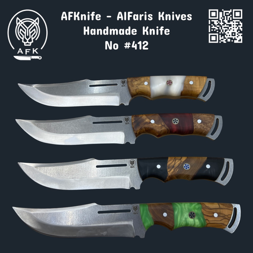 Fixed Blade Bowie Knife #412