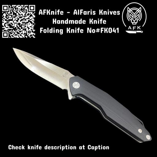 [J0203-FK041] Folding Knife Drop Point #FK041