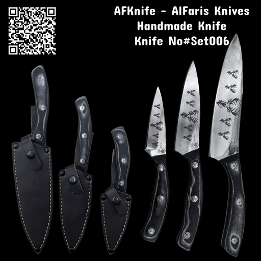 [KitSet006] Chef's knives (kitchen knives) - Set Knifes #KitSet006